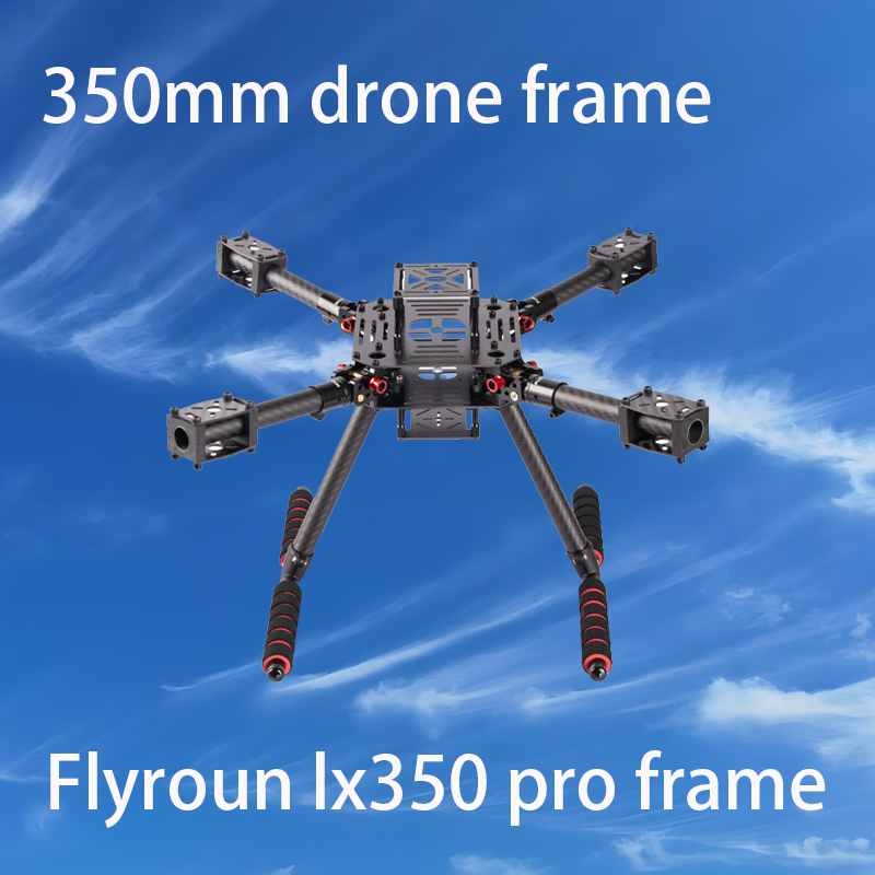 Drone Gimbal For Mirrorless - Flyroun LX350 PRO 350mmドローン三脚 四軸空撮 フレーム越し撮影