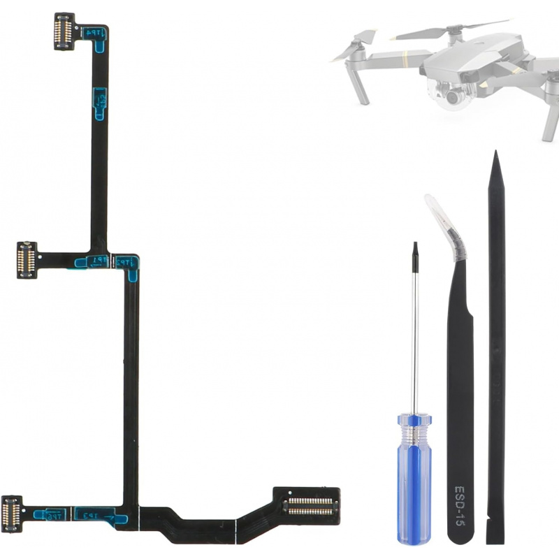 Drone Gimbal Ribbon Cable - DJI Mavic Pro ジンバルフラット PCB リボンケーブル交換用