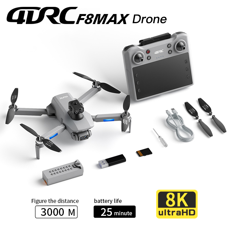 Drone Gimbal Brushless - F8 MAX GPSドローン プロフェッショナル 8Kカメラ 5G