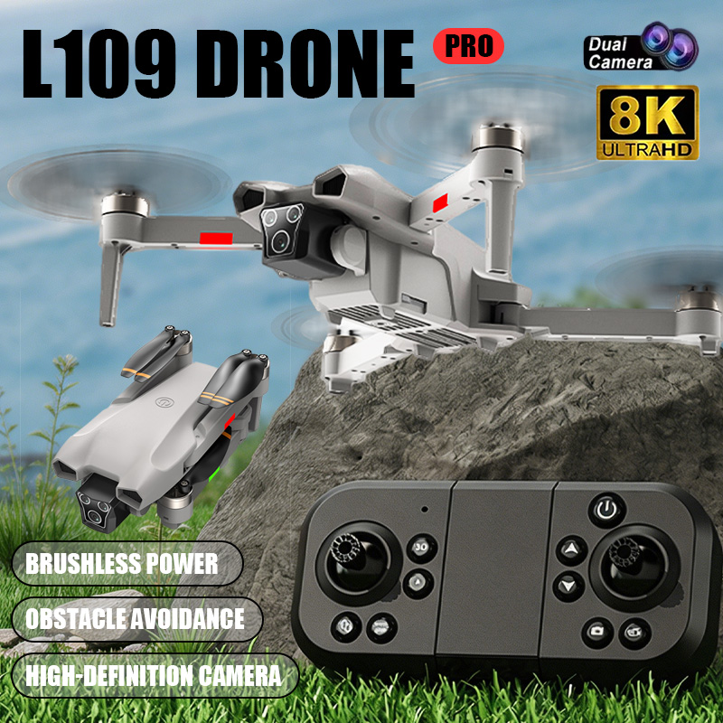 Drone Gimbal Mount - 新型ホットL017プロドローン ブラシレス 3Dロール 360 ° 折りたたみ式クアッドコプター