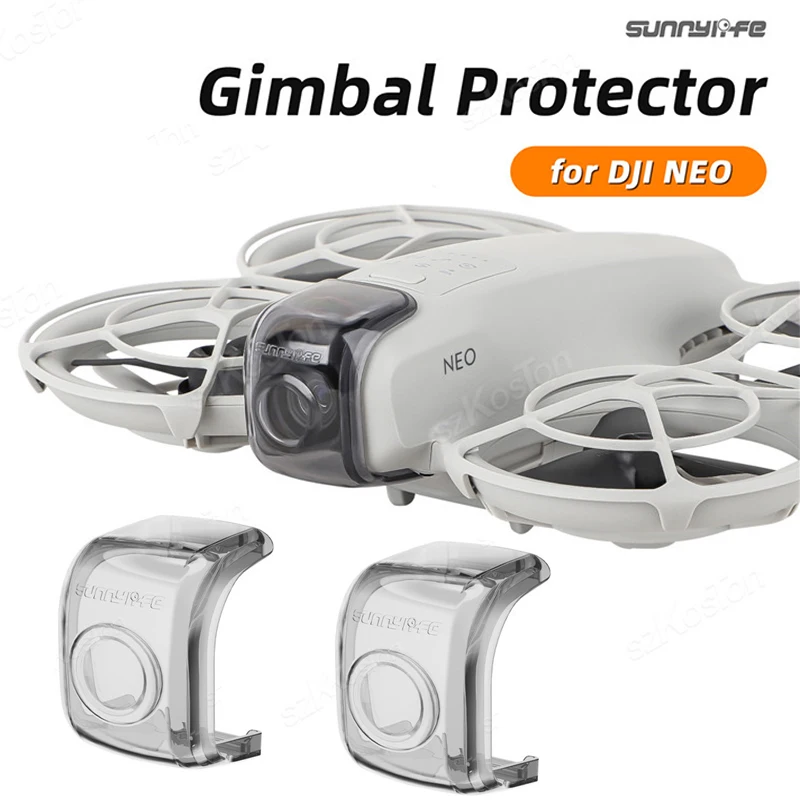 Drone Gimbal Case - ジンバルカメラ防塵レンズキャップ衝突防止保護カバーガードシェル DJI NEO ドローンアクセサリー