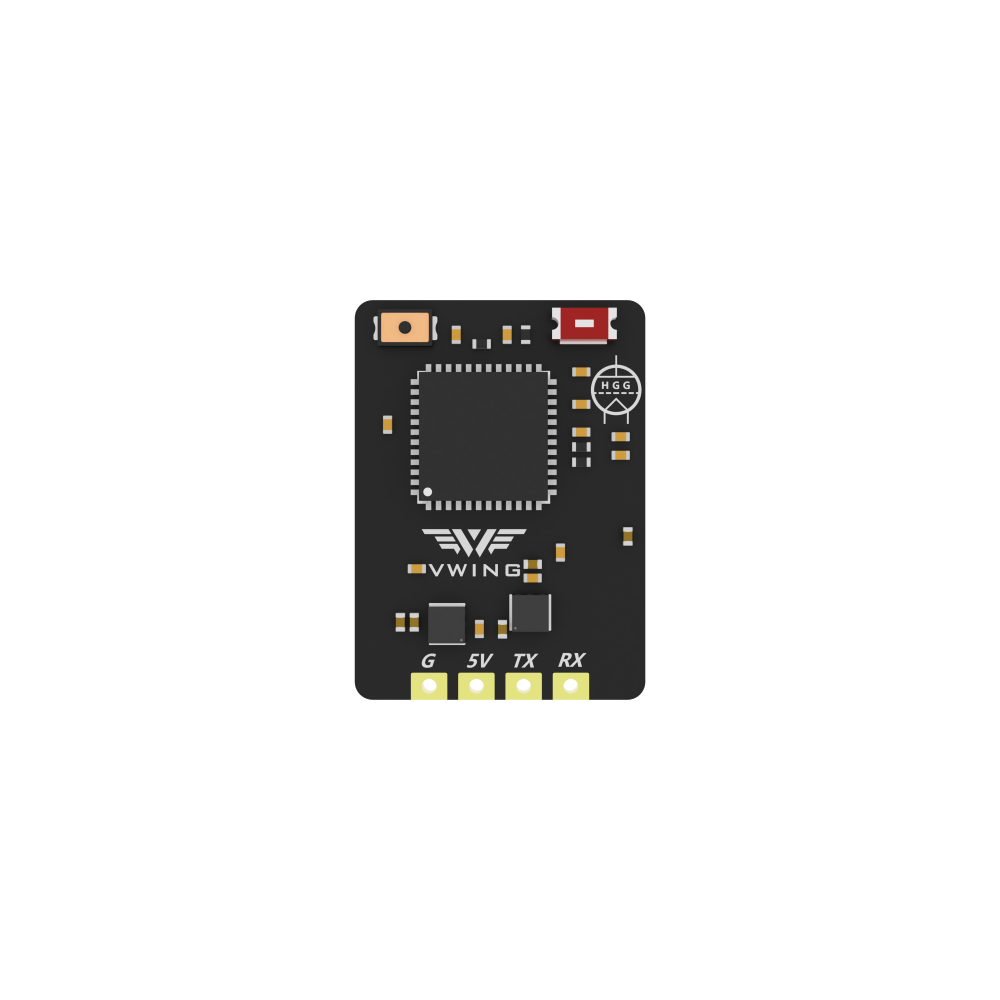 Drone Gimbal Controller - VWING GEMINI RX トゥルーダイバーシティELRSレシーバー 2.4G デュアルレシーバー