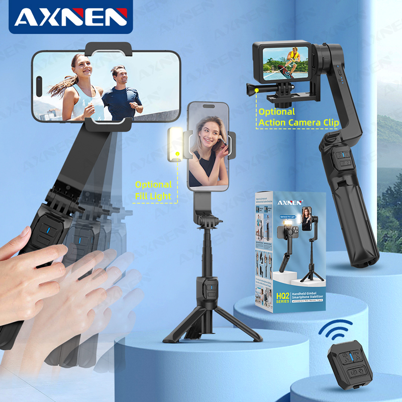 AXNEN HQ2-SE スマートフォン ジンバル スタビラ - Drone Gimbal For Gopro のレビューと価格