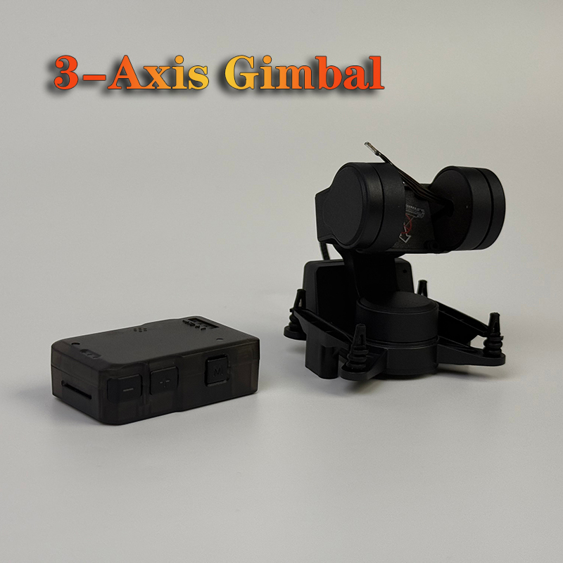 3軸ジンバルFPVレーシングドローン、安定性向上、PTZ対応 - Drone Gimbal 3 Axis のレビューと価格