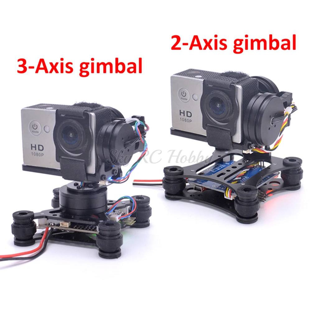 軽量2軸/3軸ブラシレスジンバル用SJ4000 Gopro3 - Drone Gimbal For Gopro のレビューと価格