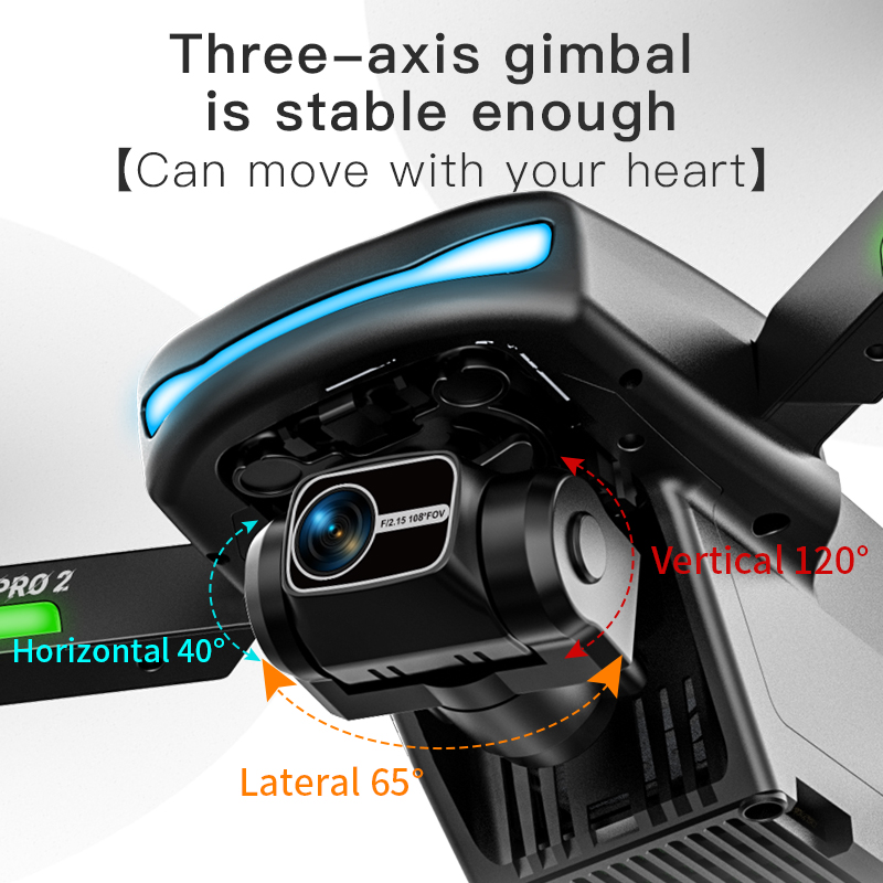 N800 PRO 2 GPS ドローン プロフェッショナル  - Drone Gimbal 2 Axis のレビューと価格