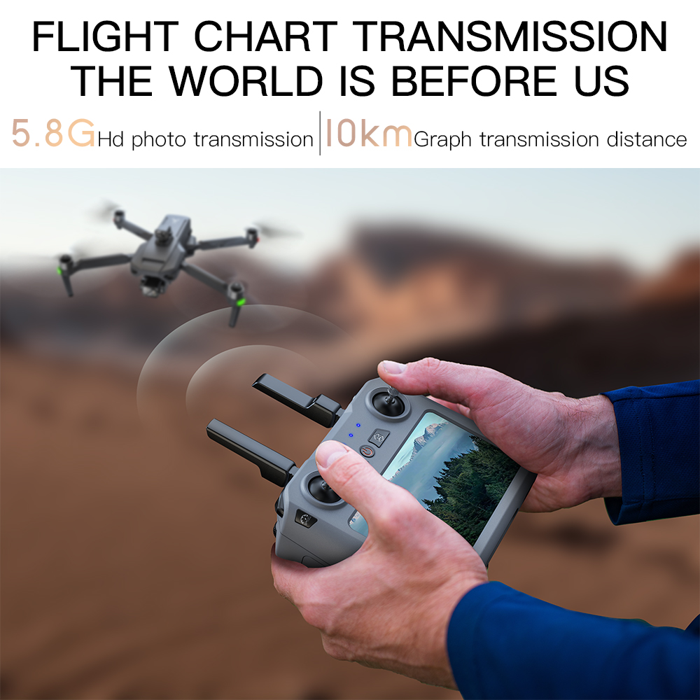 Teeggi SG909 MAX GPS ドローン 4K カ - Drone Gimbal Brushless のレビューと価格