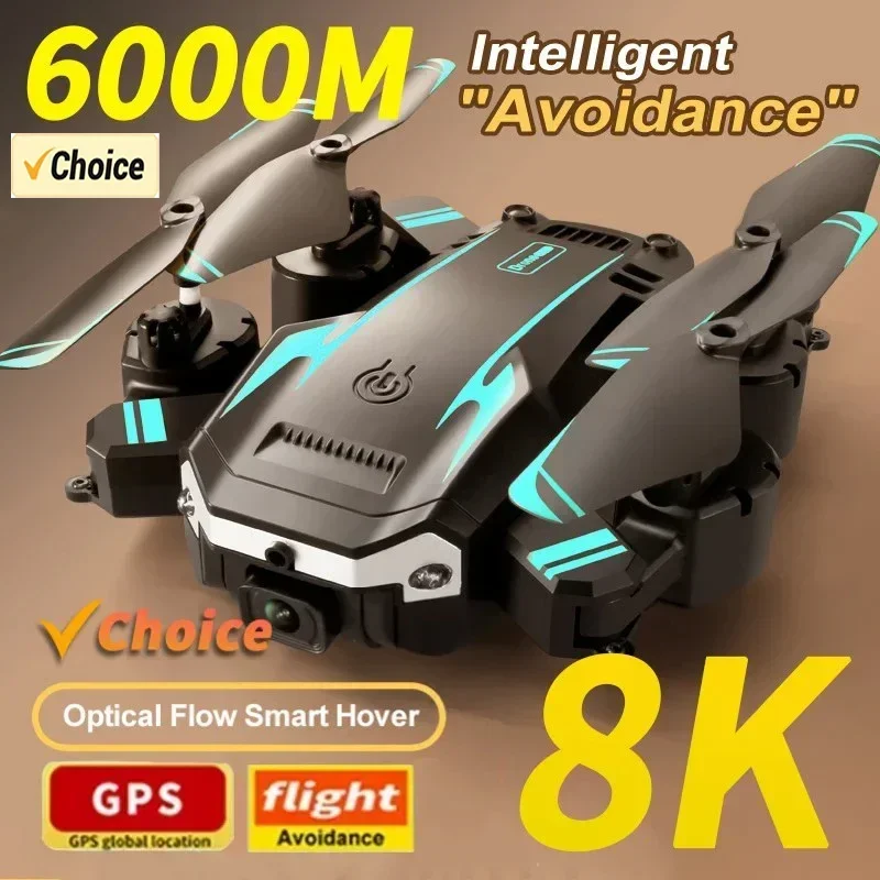 G6 Pro 8Kデュアルカメラドローン、5G GPS 5K - Drone Gimbal Brushless のレビューと価格