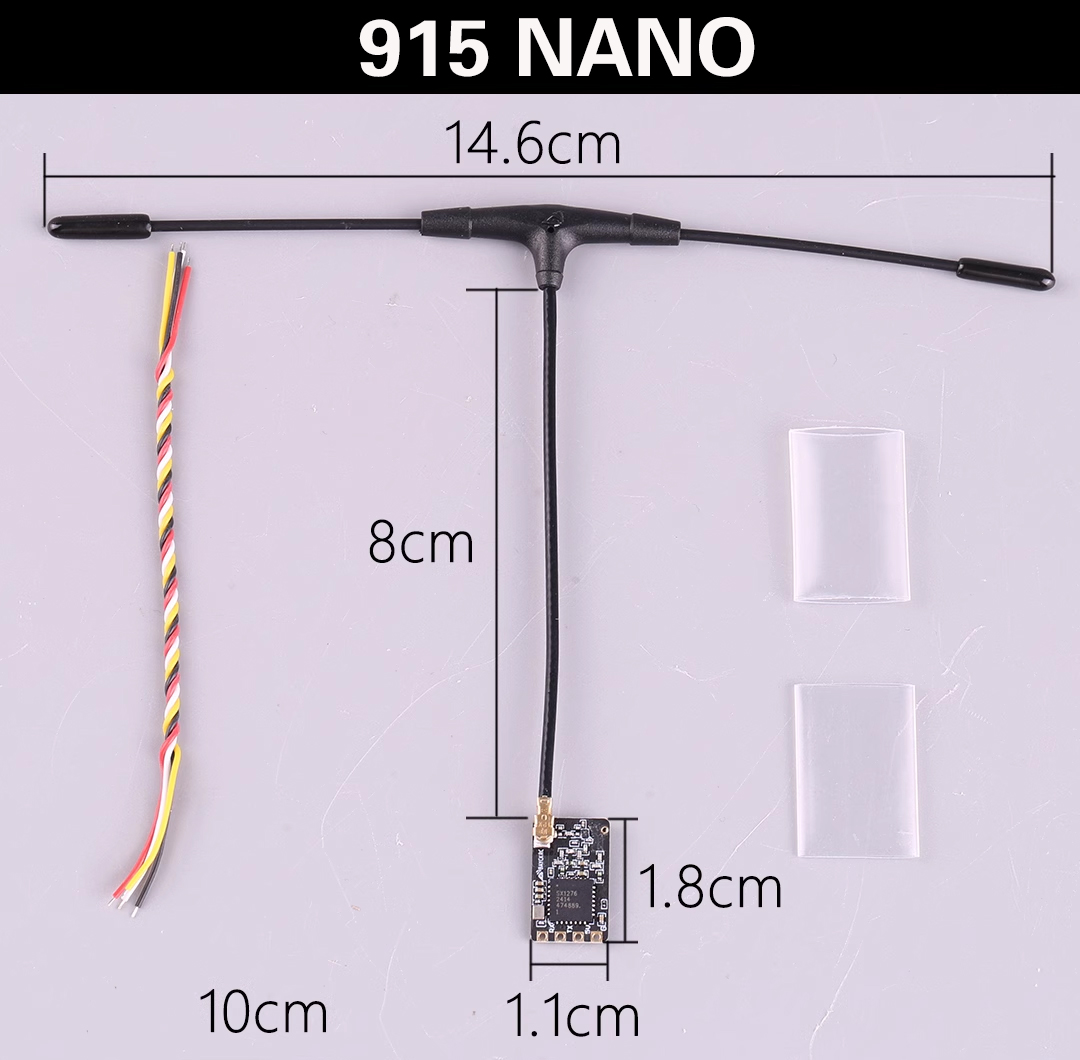 BAYCK ExpressLRS 915MHz ナノレシーバ - Drone Gimbal Controller のレビューと価格