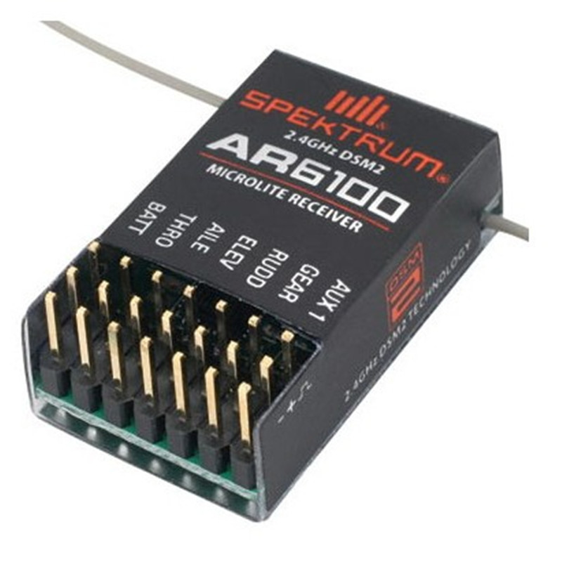 AR6100 DSM2 6CH 2.4GHz レシーバー S - Drone Gimbal Controller のレビューと価格