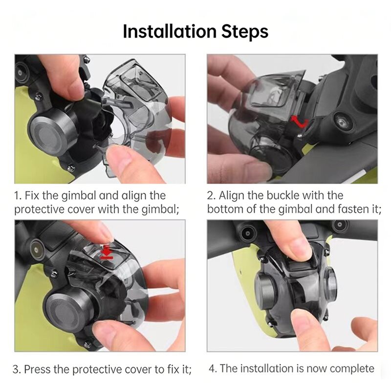 A93PHOT! カメラレンズキャップ DJI FPV ジン - Drone Gimbal Case のレビューと価格