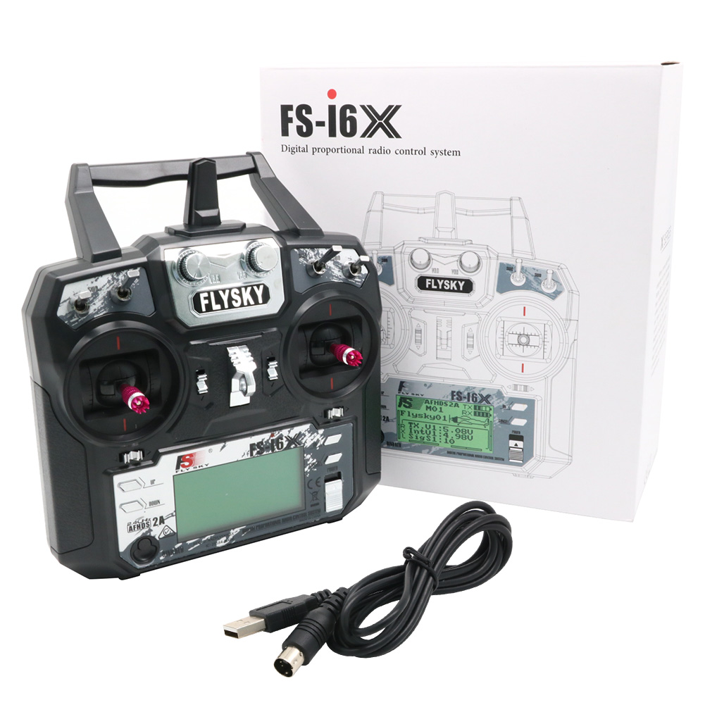 FLYSKY FS-i6X FS i6X 10CH 2.4G - Drone Gimbal Controller のレビューと価格