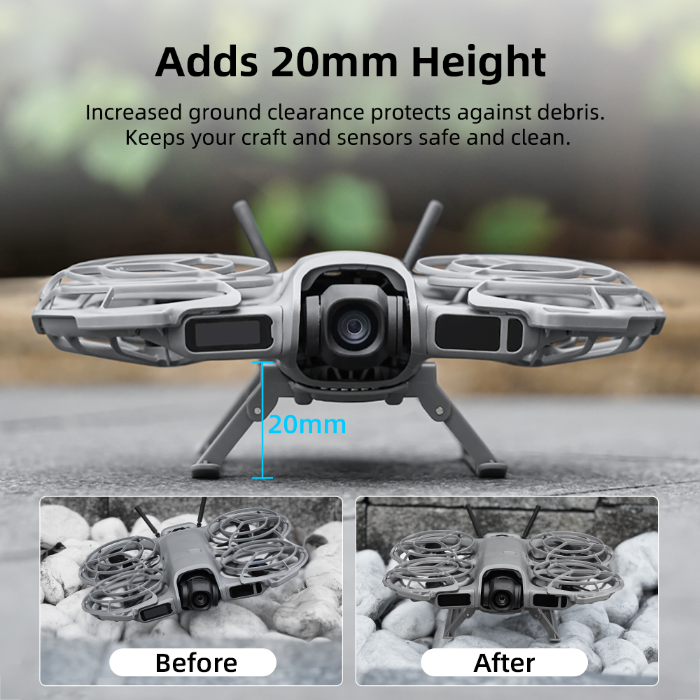 BRDRC 折りたたみ式ランディングギア DJI NEO 2 - Drone Gimbal Mount のレビューと価格