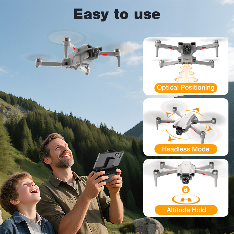 新型ホットL017プロドローン ブラシレス 3Dロール 36 - Drone Gimbal Mount のレビューと価格