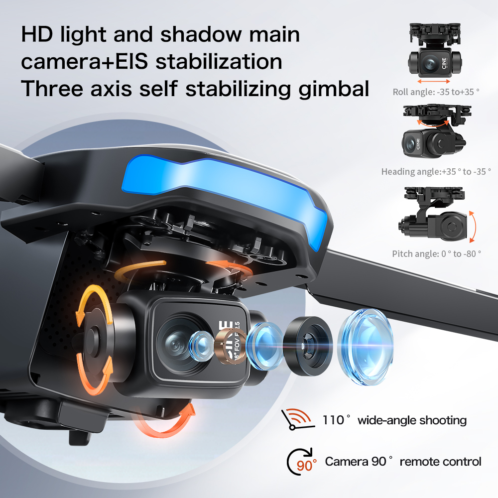 新型S-X1 MAXドローン GPS 8Kプロフェッショナル - Drone Gimbal Mount のレビューと価格