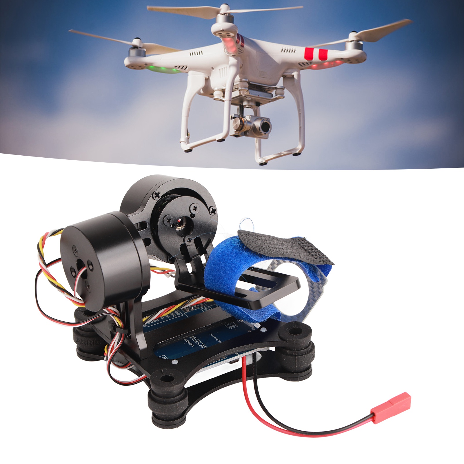 ブラシレスカメラジンバルメタルブラシレスジンバルボード BG - Drone Gimbal For Gopro のレビューと価格